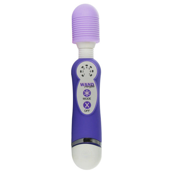 7-Function Battery Powered Massager - Purple