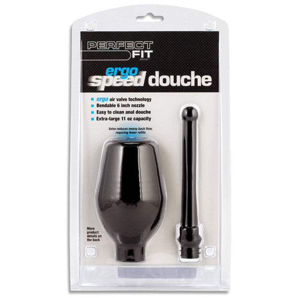 Perfect Fit Ergo Speed Douche Black