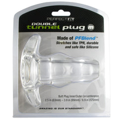 Perfect Fit Double Tunnel Plug Ice Medium