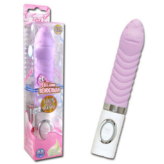 Silicone Benderman - Waterproof Vibrator - Purple