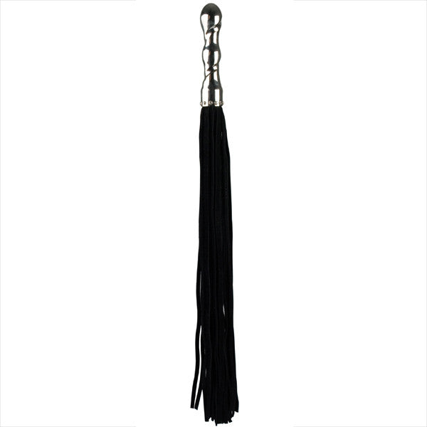 Ouch Deluxe Luxury Whip 18kWhitegold Black