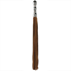 Ouch Deluxe Luxury Whip 18kWhitegold Brown