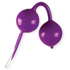 Shots Twin Geisha Balls Deluxe Purple