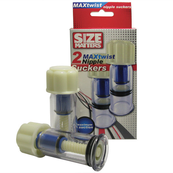 Size Matters Max Twist Nipple Suckers