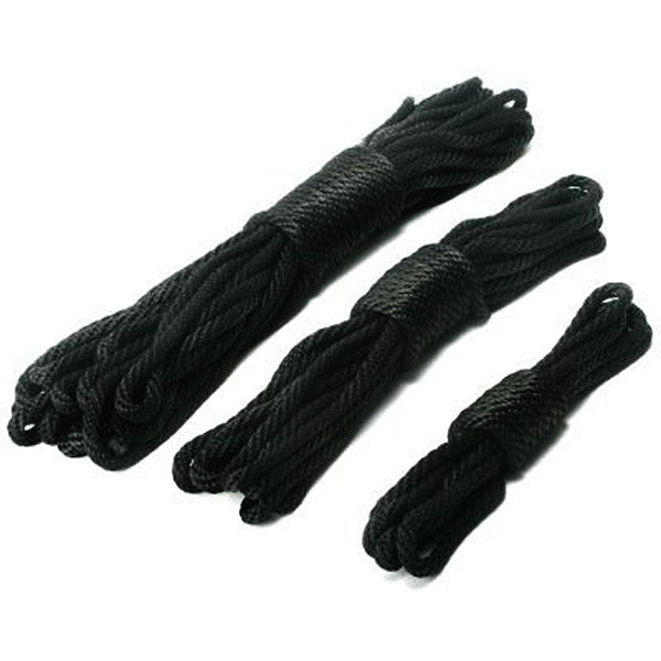 Master Series Karada Black Bondage Rope 10 Feet